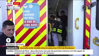 Gironde: Début mars, le CHU de Bordeaux a rendu opérationnelle l'une des premières Unités mobiles hospitalières paramédicalisées, dont la mise en place a été autorisée nationalement par un décret - Regardez