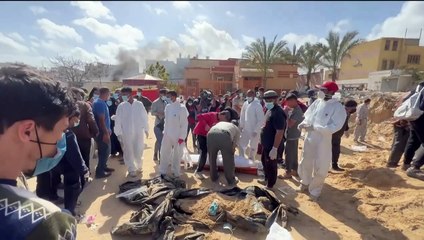 Dutzende Leichen in "Massengrab" im Gazastreifen entdeckt