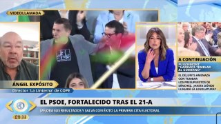 Ángel Expósito baja la euforia de Sánchez al avisar que Bildu doblará su chantaje