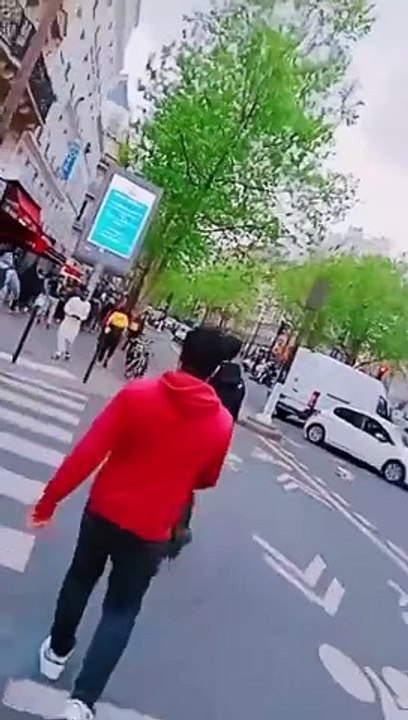 Riots by Muslims last night in central Paris