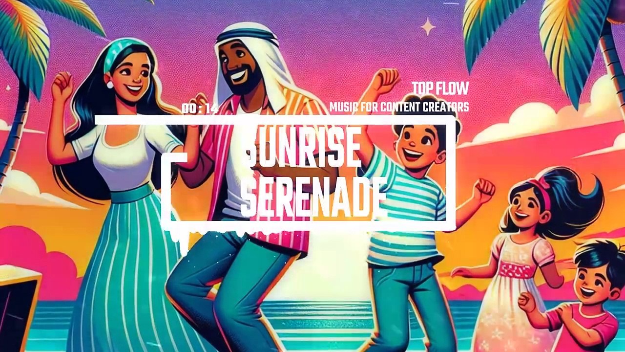 (Music For Content Creators) - Sunrise Serenade, Vlog & Background Music by Top Flow