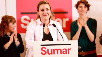 Sumar saca pecho de sus malos resultados: "Tiene presente, pero sobre todo, futuro"