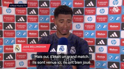 Real Madrid - Bellingham : “Un grand match à jouer, encore plus grand à gagner”