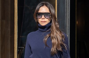 Victoria Beckham believes she looks 'grumpy' due to feeling 'nervous and insecure'