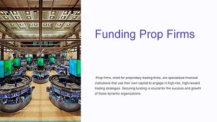 Elevate Your Trading: Discover Top Funding Prop Firms Today