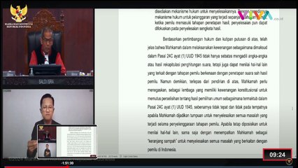 Hakim MK Saldi Isra Singgung Hak Angket DPR