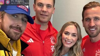 Bayern-Stars im Hollywood-Fieber mit Ryan Gosling und Emily Blunt