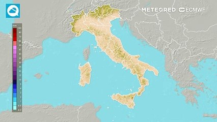 Acquazzoni e temporali da nord a sud