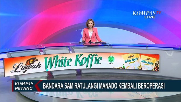 Sempat Ditutup Akibat Erupsi Gunung Ruang, Bandara Sam Ratulangi Kembali Beroperasi