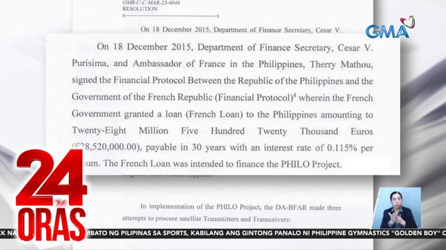 2 Ex-BFAR officials, inirekomenda ng Ombudsman na kasuhan ng graft | 24 Oras