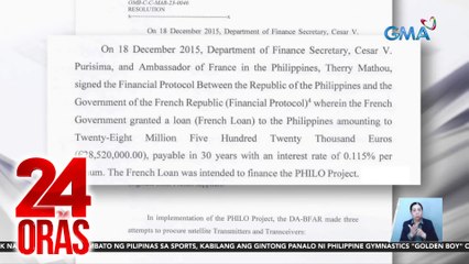 2 Ex-BFAR officials, inirekomenda ng Ombudsman na kasuhan ng graft | 24 Oras