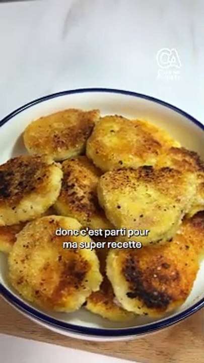 Croquettes de purée en flocons