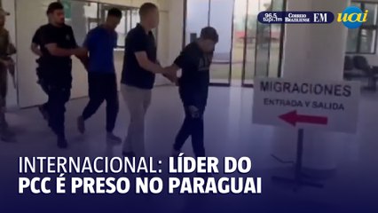 Brasileiro líder do PCC é preso em casa de luxo no Paraguai
