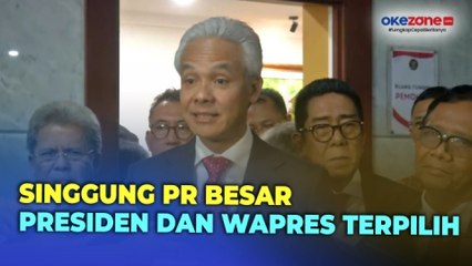 Ganjar Pranowo Terima Hasil Putusan Sengketa Pilpres, Singgung PR Besar Paslon Terpilih