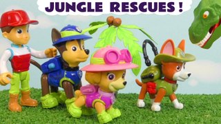 Dinosaur Jungle Rescue Stories with the toy Paw Patrol
