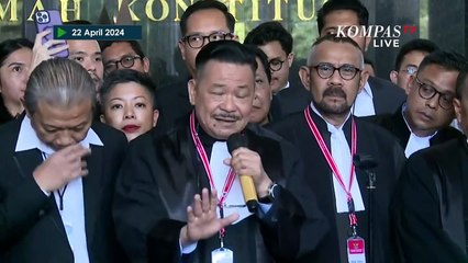 [FULL] Kata Yusril, Otto Hingga Hotman Usai MK Tolak Permohonan Kubu Anies dan Ganjar