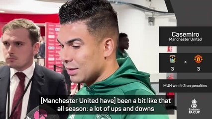 Casemiro struggles to explain 'difficult' United season