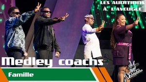 Medley Coachs | Les auditions à l'aveugle | The Voice Afrique Francophone Speciale