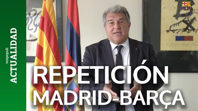 Laporta pide que se repita el Real Madrid-Barcelona si se confirma que el gol de Lamine era legal