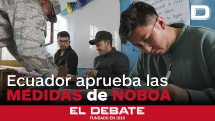 Tải video: Ecuador aprueba en referéndum las medidas de seguridad de Noboa, pero rechaza sus reformas económicas