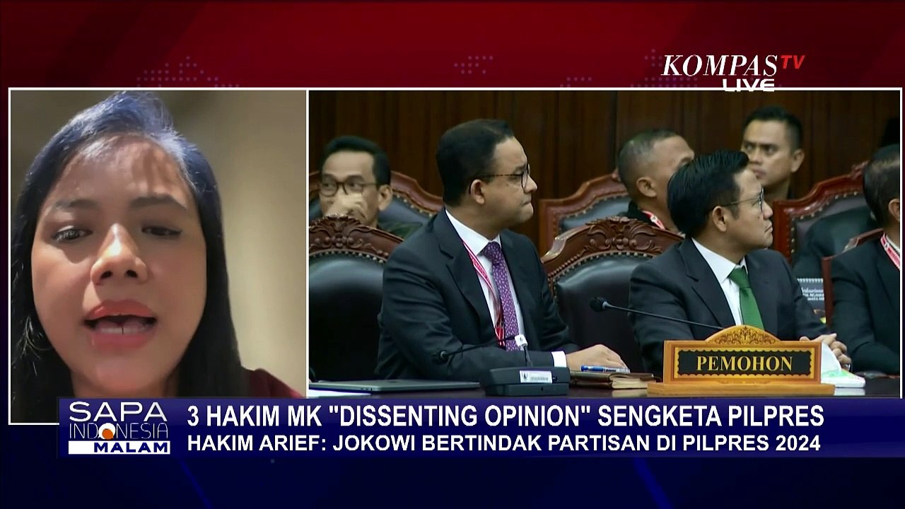Kata Pakar Hukum Tata Negara soal 3 Hakim Nyatakan 'Dissenting Opinion' di Putusan Sengketa Pilpres