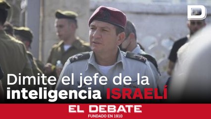 Dimite el jefe de la inteligencia israelí por los errores de seguridad en el ataque de Hamás