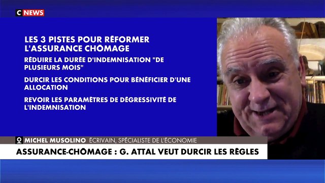 Assurance - chomage: Gabriel Attal veut durcir les règles
