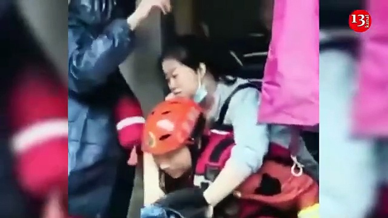11 people are missing after continuous heavy rainfall in China's Guangdong P_001