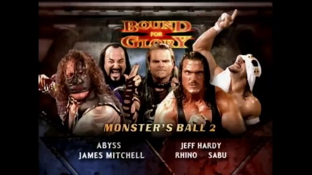 TNA Bound For Glory 2005 - Rhino vs Abyss vs Sabu vs Jeff Hardy (Monster's Ball Match)