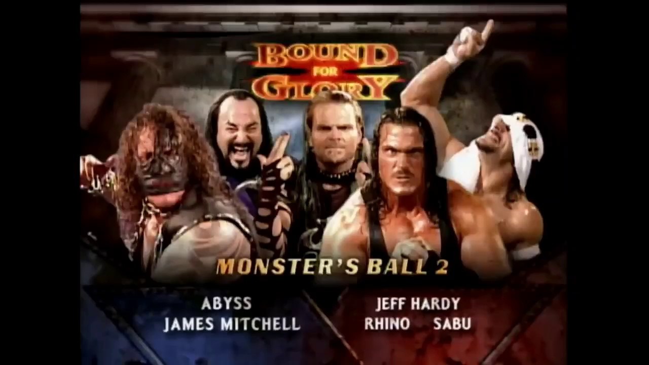 TNA Bound For Glory 2005 - Rhino vs Abyss vs Sabu vs Jeff Hardy (Monster's Ball Match)