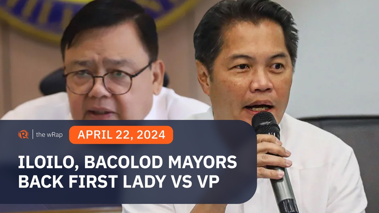 Iloilo Bacolod Mayors Take Sides Back First Lady Amid Rift With Sara