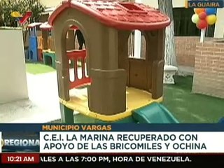 La Guaira | Bricomiles y Ochina unen fuerzas para la recuperación del C.E.I “La Marina”