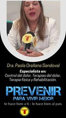 LA SALUD ES PARTE DE TU BIENESTAR POR ESO QUE HAY PREVENIR PARA VIVIR MEJOR