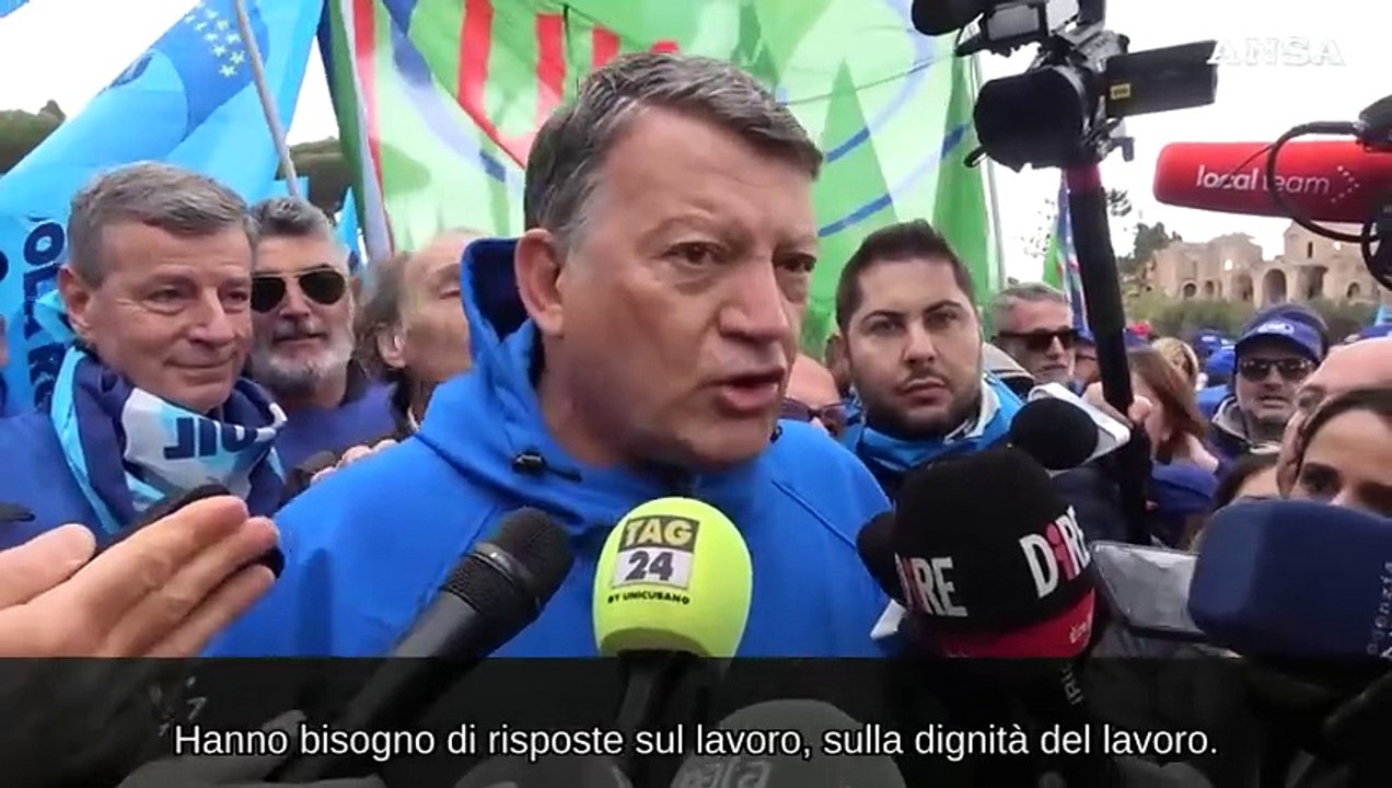 Bombardieri: "Oggi qui c'e' il Paese reale che soffre, servono subito risposte"