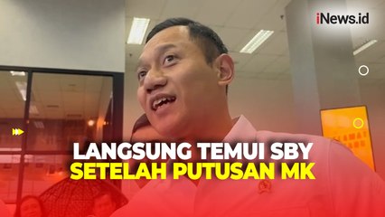 Usai Sidang Putusan MK, AHY Langsung Temui SBY
