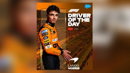 Скачать видео: Formula One Chinese Grand Prix: Lando Norris deems Max Verstappen dominance as ‘turn off’ for F1 fans