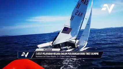 3 atlit pelayaran dalam pemburuan ikut jejak Shazrin Latif ke Olimpik Paris 2024