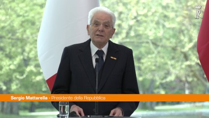 Europee, Mattarella "Mi auguro grande partecipazione al voto"