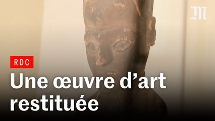 Le retour au Congo d'une statue datant de l'époque coloniale alimente le renouveau environnemental