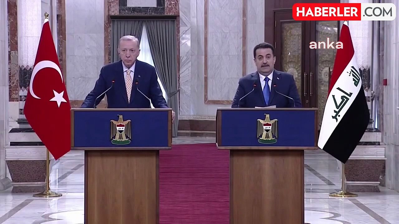 Erdoğan Bağdat'ta: "ırak'ın PKK ile Mücadelede İhtiyaç Duyacağı Tüm Desteği Sağlamaya Hazırız"