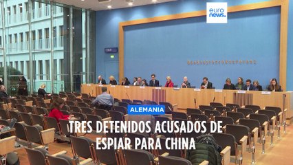 Detenidos tres alemanes sospechosos de espiar para China con posibles fines militares en Alemania