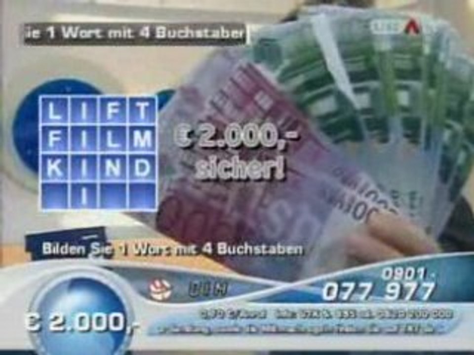 ANRUFEN u.GEWINNEN 10.4.2008