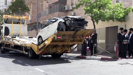 Ataque por atropellamiento en inicio de la Pascua judía en Jerusalén