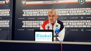 L'entraîneur adjoint du SM Caen Patrice Sauvaget