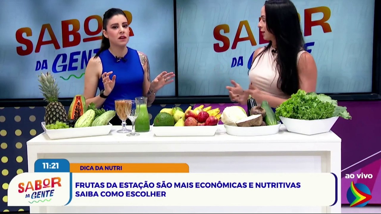 Nutricionista dá dicas sobre frutas para ter uma vida mais saudável