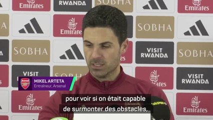 Arsenal - Arteta : "Il y a très peu de marge"