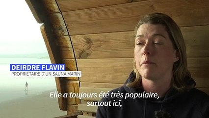 En Irlande, la "saine addiction" pour les saunas de bord de mer