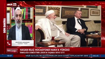 Hasan Kılıç Hocaefendi Hakk'a yürüdü