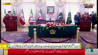 شاهد: إيران وباكستان تتعهدان بتعزيز التعاون الاقتصادي والأمني