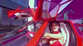 Dragana Mirkovic - Red Ferrari